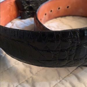 Genuine crocodile belt size 44